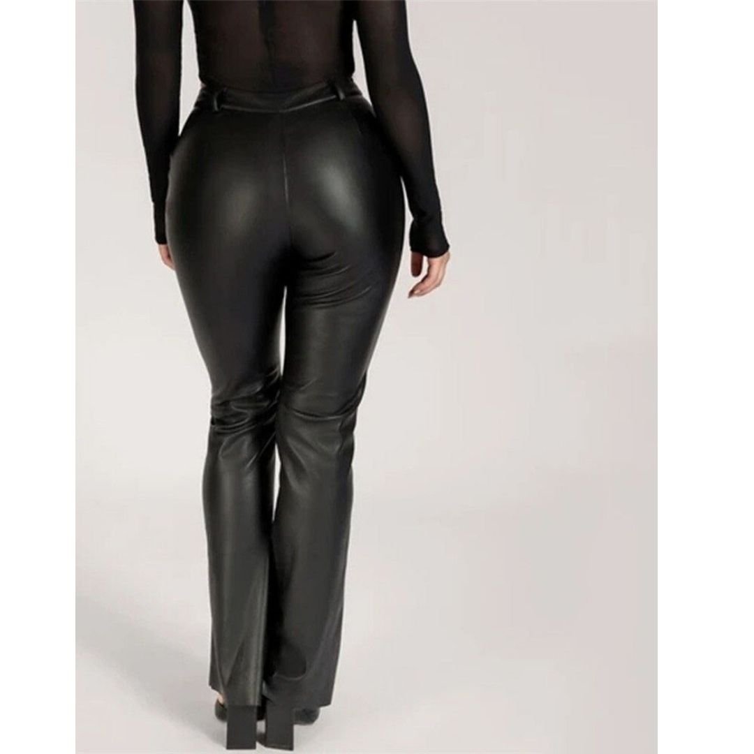 Pantalon Majesty Leg (Simili Cuir) - Caren Erolds