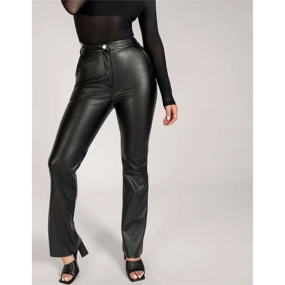 Pantalon Majesty Leg (Simili Cuir) - Caren Erolds